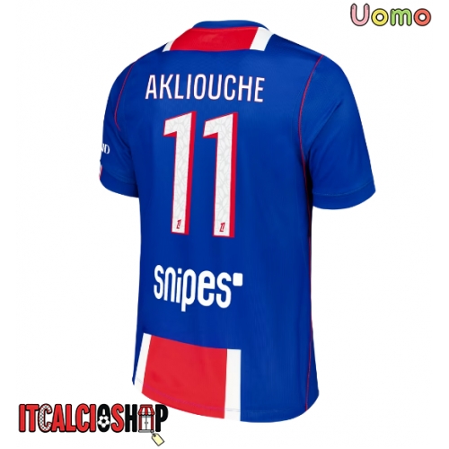 Paris Saint-Germain Maghnes Akliouche #11 Prima Maglia 2026-27 Manica Corta